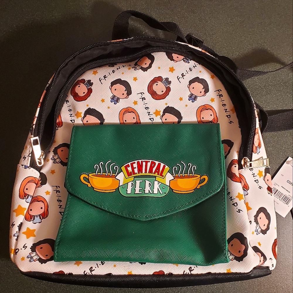 Adorable Friends tv show mini purse/backpack